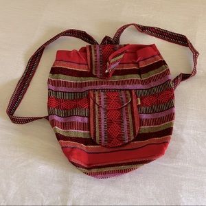 Knitted Boho Backpack